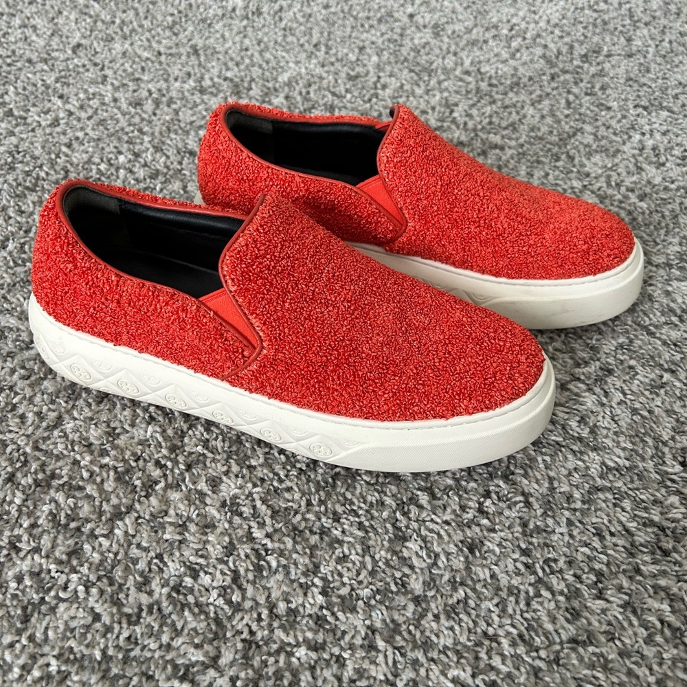 Tory Burch Lady Bug Slip-On Sneakers size 9